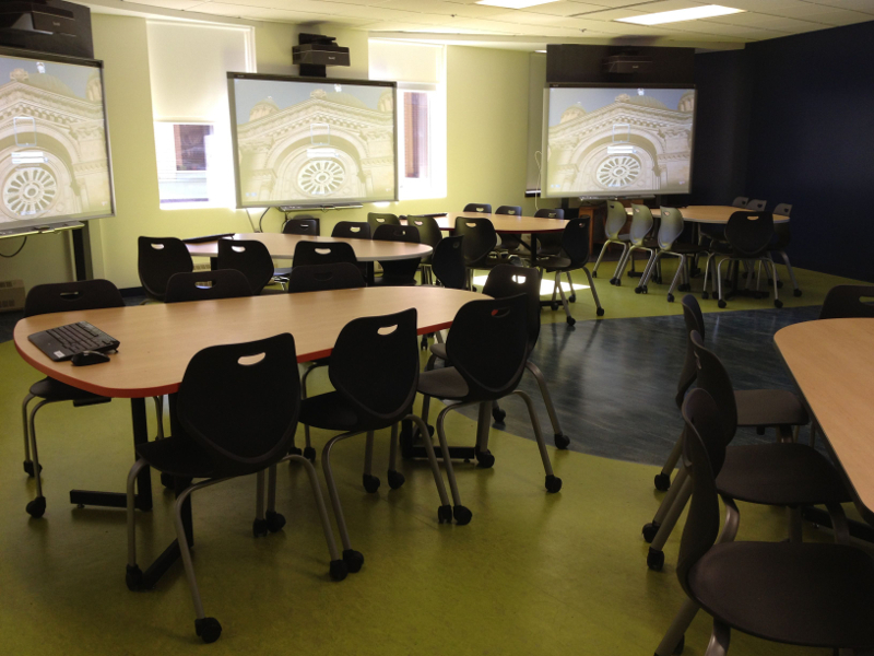 The New Active Learning Classroom