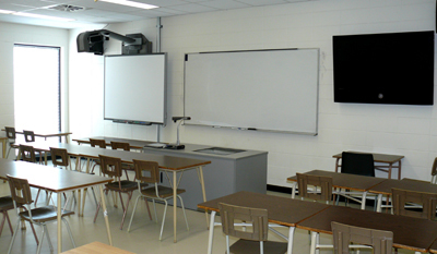 Interactive whiteboard equipped classrooms
