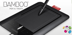 Bamboo pen & touch Wacom tablet