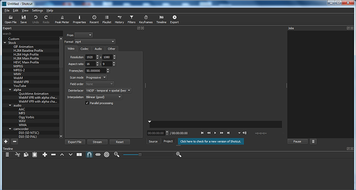 Shotcut: A Free, Open-Source and Multi-platform Video Editor - Eductive