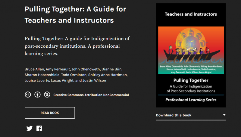 Pulling Together : A guide for teachers and Instructors